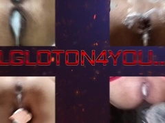 THE GLUTTON SMASHED DEEPLY