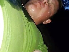 Slave peeing in his Mouth