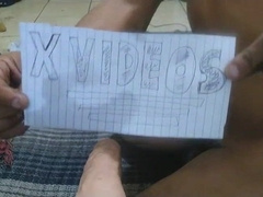 Bootie with large faux-cock