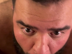 Chub deep throating off Spoken Hetero Married Mechanic with GOOD-SIZED beefstick