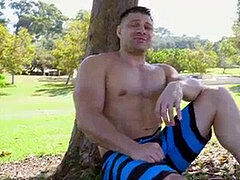 young hunk man Lane barebacked by Dougie's ample cock - SeanCody