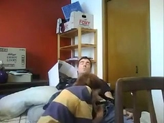 Getting a blowjob from a friend