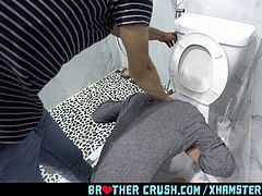 boinking His Thieving Younger StepBrothers cock-squeezing fuckhole