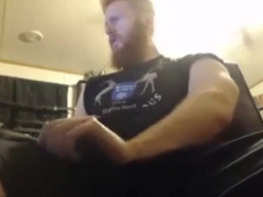 Big Dick Ginger Shoots Out A Massive Load 4