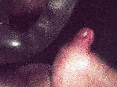 Horny guy jerks off in the truck