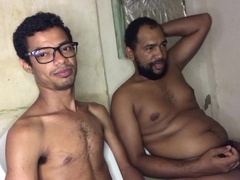 0144 Black dude bj's my manhood and I give him that enjoyment