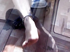 Interracial fuck in the van