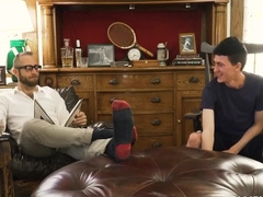 Gay teen 18+ Porn Step daddy Loves It Raw