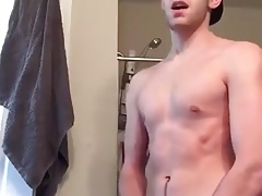 Hot Hung College Guy Blows A Load