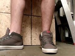 Emptying His Big Hairy Dick - Daniel Delong