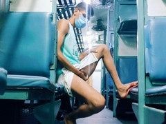 Big cock man enjoys hairy daddy's massive gay cock