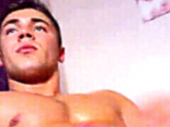 Webcam wank, muscle, gay muscle