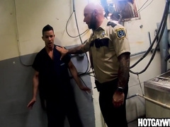 Two Inmates Got Caught Screwing Around - Gay Porn 5 Min
