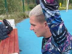 Unprotected anal with a mysterious man and his massive rod