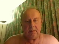 Grandpa Strokes on Webcam 14