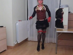 smoking for you on my slutty clothes 5