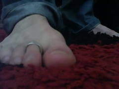 Sweaty barefeet in your face. Hope your tounge is out