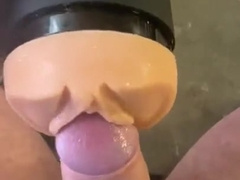 Wanking off at homeoffice