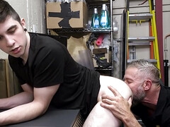 Officer with a hard dick is going to make it quick