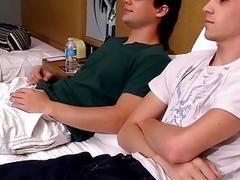 Cute jocl long uncut cock deep in twinks tight little ass