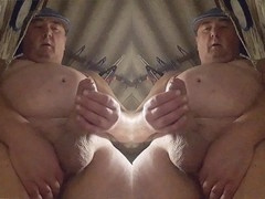 Obese European Pascal shows off his smelly soles and a cumshot