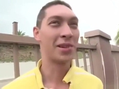 Thug Gets Banged Outdoors