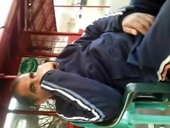 Amazing male in fabulous str8, public sex homo adult video