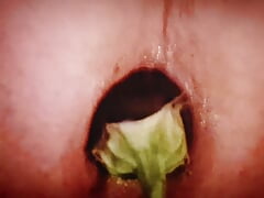 ripped anus with eggplant