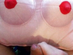 Cum on tits pillow