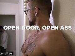 Brad Powers with Jay Austin at Open Door Open Ass Scene 1