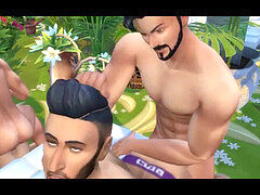 OUTDOOR queer orgy - The Glade Sims four