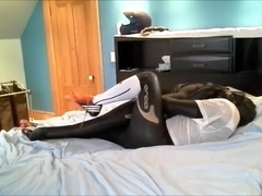 football orca takes on paintball masked orca