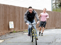 Sexy gay moments for two random dudes in a spicy tryout