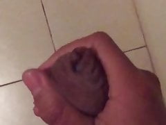 Uncut Cumming foreskin play SlowMo
