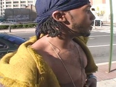 Solo session with a black stud getting off