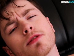 NEXT DOOR STUDIOS - Amateur dude taunts nutsack before tugging on the stool