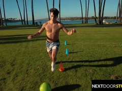 Wonderful Youngster Heads Pouch Deep In Fur covered Arsed Grizzly - NextDoorBuddies