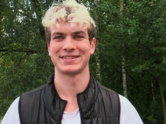 Hairy asshole bleached pretty boy gets rammed in POV