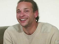 Interracial anal sex for this hot threesome