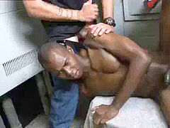 fag sucking police straight Shoplifting leads to ass penetrating