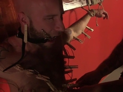 Leather domination with Drake Jaden and Ricky Sinz