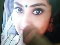 Meena South Indian MILF actress cocking tribute 2