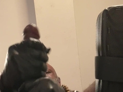 BIG BLACK COCK “Under carriage shot” nude trumpeter Eli Daniel