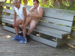 Mature Ass bandit Duo Has Multiracial No condom Hump Outdoors