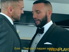 Executives Donato Reyes and Emir Boscatto analriding rough