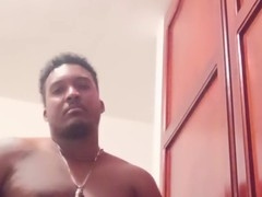 Massive ebony stud with a colossal black dick