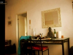 Bare Culo At Home In The Evening