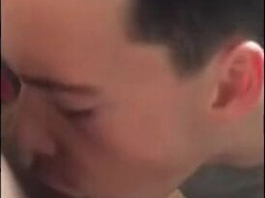 Cumming in the twink's mouth and he swallows it all 6