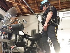 Nightstick Fuck & Wank