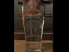ThereWillBeCum In A Glass of Water